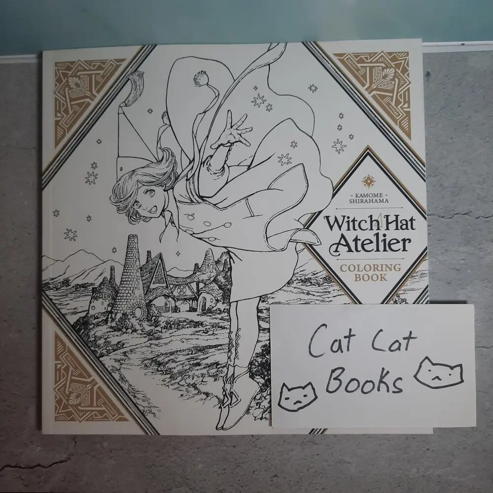 📚 Witch Hat Atelier Coloring Book Official English Manga 9798888777022